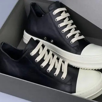 Rick Owens Sneaker Low Normal Laces