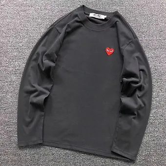 Comme des Garcons Basic Longsleeve Dark Grey
