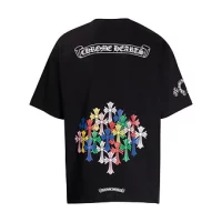 Chrome Hearts Tee White and Black Many Crosses