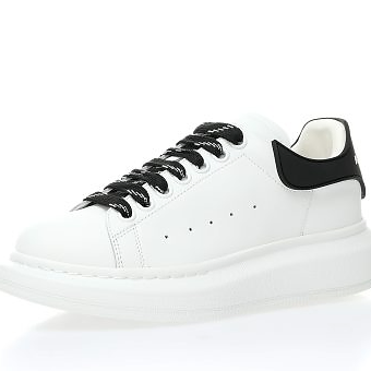 Alexander McQueen White Black Back