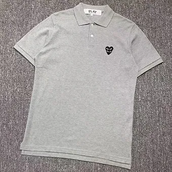 Comme des Garcons Polo Shirt Grey
