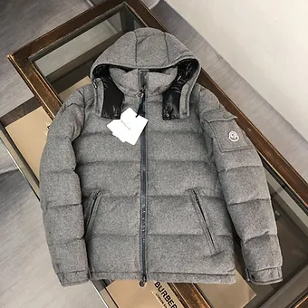 Moncler Puffer Jacket Grey