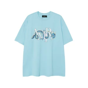 Amiri T-Shirt Blue 1