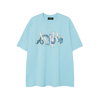 Amiri T-Shirt Blue 1