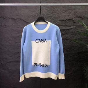 Casa Blanca Knit White Blue