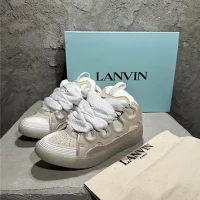 Lanvin Gray Beige Curb Casual
