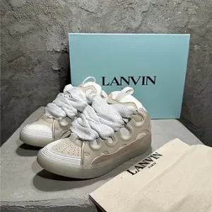 Lanvin Gray Beige Curb Casual
