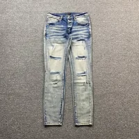 Purple Jeans street blue