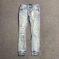 Purple Jeans ripped blue