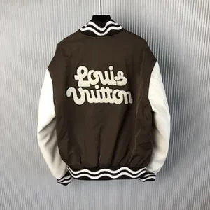 Louis Vuitton Jacket Brown Old School