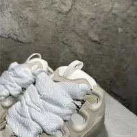 Lanvin Gray Beige Curb Casual