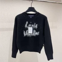 LV 1V Sweater Top Version Black