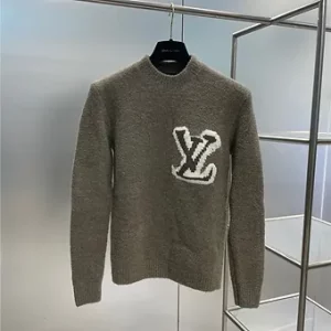 Louis Vuitton sweater 2023fw dark brown