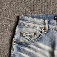 Purple Jeans ripped blue