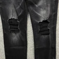 Purple Jeans black ripped