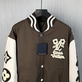 Louis Vuitton Jacket Brown Old School