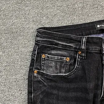 Purple Jeans black night