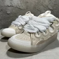 Lanvin Gray Beige Curb Casual