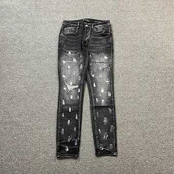 Purple Jeans black night