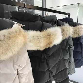 Canada GOOSE fur jacket