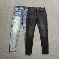 Amiri jeans standard black or blue logo