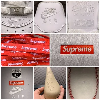 Nike Airforce Supreme white