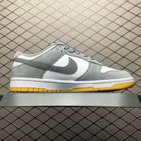 Nike Dunk Low gray yellow