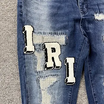 Amiri jeans standart black or blue