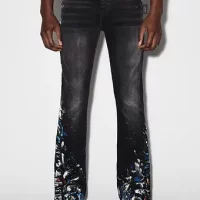 Amiri jeans standard black or blue colored