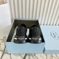 Prada Macro Re-Nylon and leather sneakers
