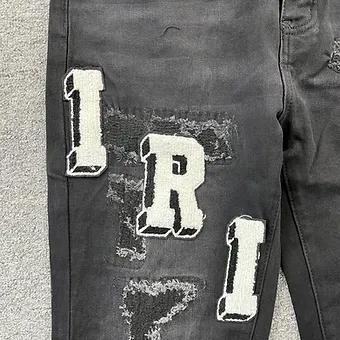 Amiri jeans standart black or blue