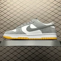 Nike Dunk Low gray yellow