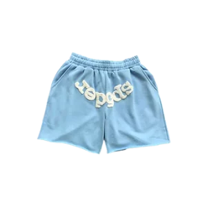 Baby blue sp5der shorts