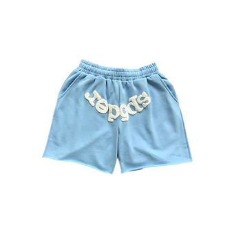 Baby blue sp5der shorts