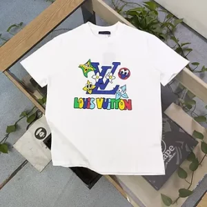 Lv White / Black Tshirt