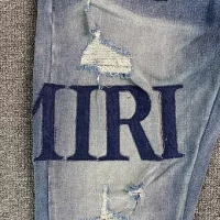 Amiri jeans blue real g