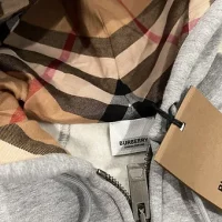 Burberry Zip Hoodie Horse Logo