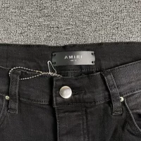 Amiri jeans standard black or blue logo