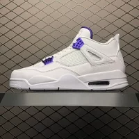 Jordan 4 metallic purple