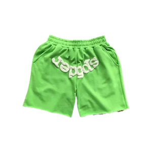 Green sp5der shorts