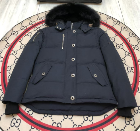 Moose Knuckles Jacket Navy V2 Black