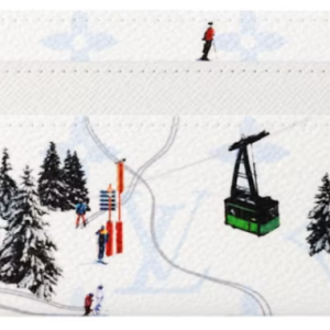 LV Card Wallet Snow White