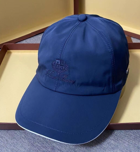 Loro Piana Cap Navy Blue