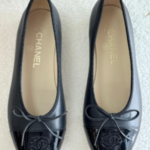 Chanel Ballerina Flat Black
