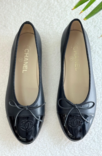 Chanel Ballerina Flat Black