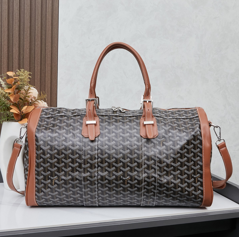 Screenshot 2026-01-29 162505 Goyard luggage bag Black Brown