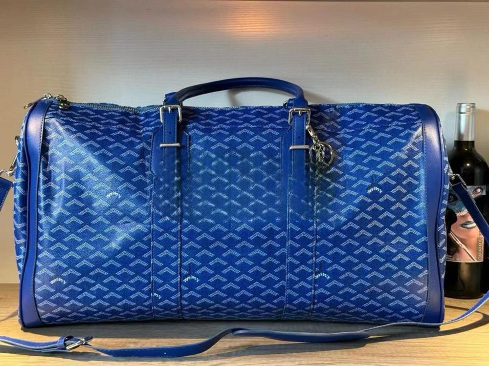 Goyard luggage bag Royal Blue