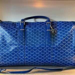 Goyard luggage bag Royal Blue