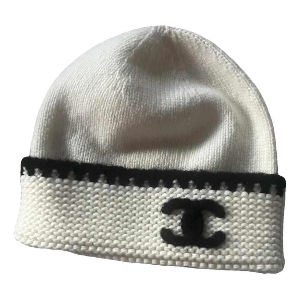 Chanel Beanie White