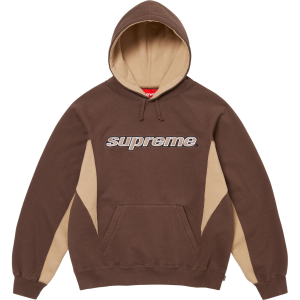 Supreme Hoodie G349 Brown Creme
